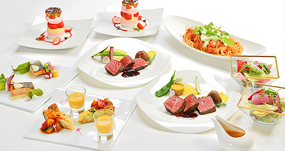 「米沢牛と三浦産野菜のステーキコース」イメージ画像